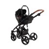 BABY STROLLER RIMINI + MAMA BAG RUBY RED & BLACK