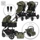 BABY STROLLER LORA LODEN GREEN + MAMA BAG