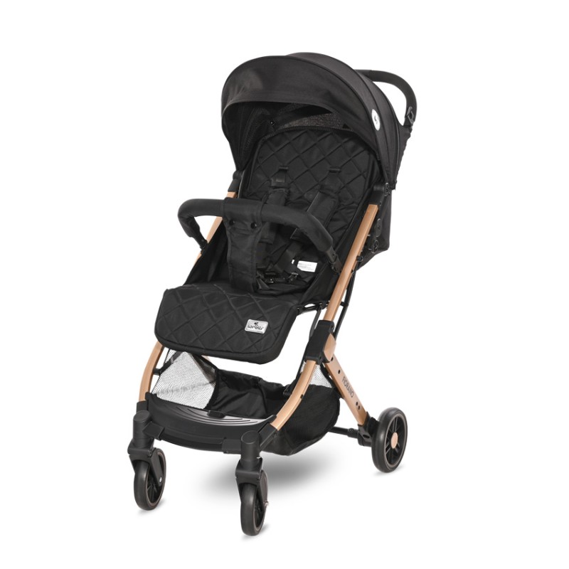 BABY STROLLER FIORANO BLACK +FOOTCOVER