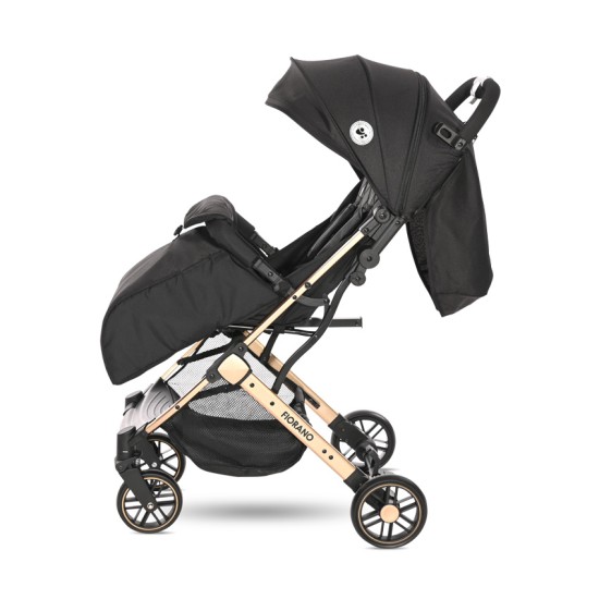 BABY STROLLER FIORANO BLACK +FOOTCOVER BABY STROLLER FIORANO BLACK +FOOTCOVER