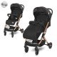 BABY STROLLER FIORANO BLACK +FOOTCOVER BABY STROLLER FIORANO BLACK +FOOTCOVER