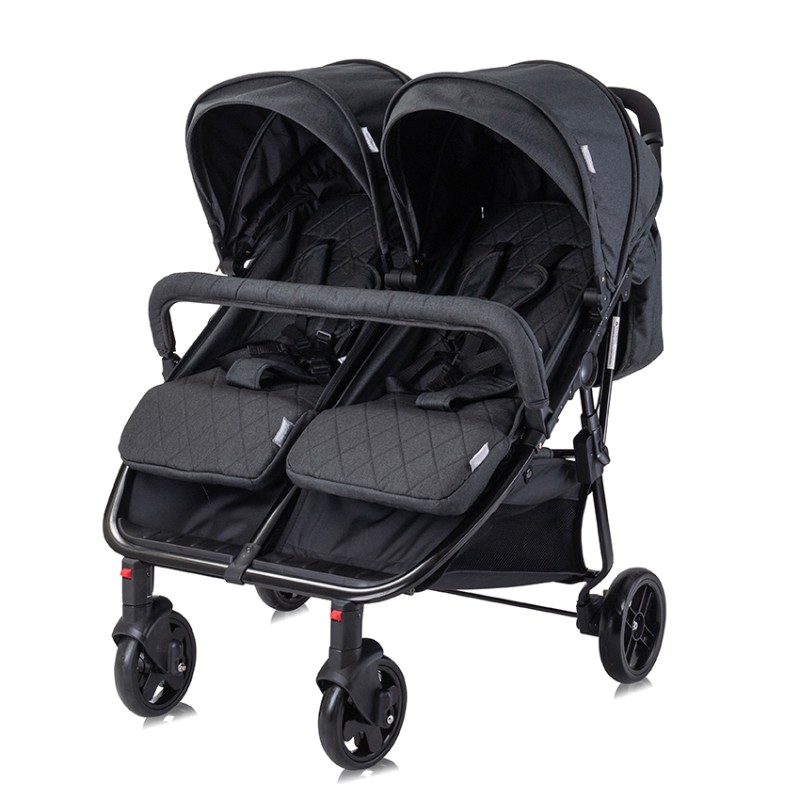 BABY STROLLER DUO+BAG BLACK