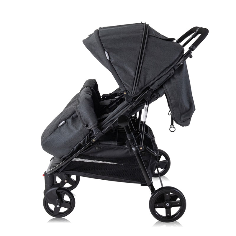 BABY STROLLER DUO+BAG BLACK