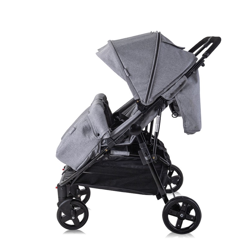 BABY STROLLER DUO+BAG COOL GREY