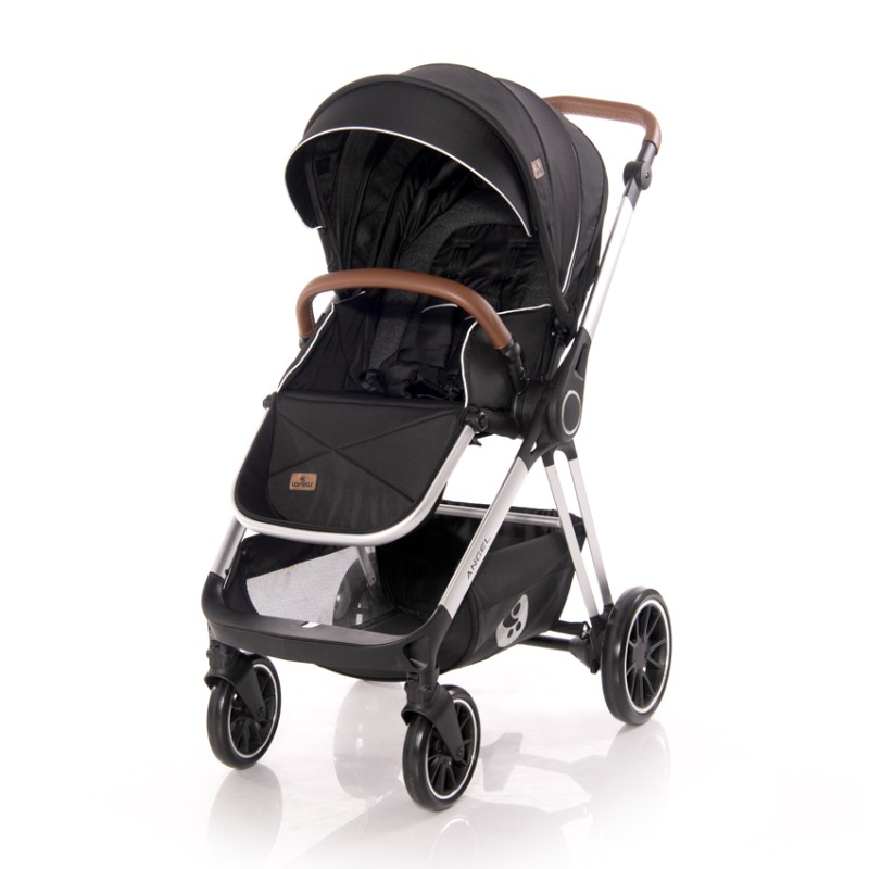 BABY STROLLER ANGEL BLACK 3 IN 1