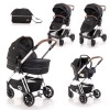 BABY STROLLER ANGEL BLACK 3 IN 1