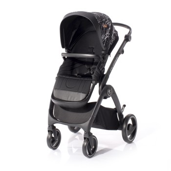 BABY STROLLER CALIFORNIA BLACK MARBLE