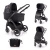 BABY STROLLER CALIFORNIA BLACK MARBLE
