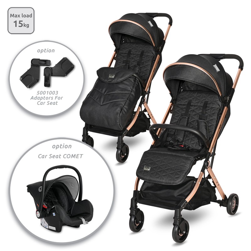 BABY STROLLER MYLA BLACK
