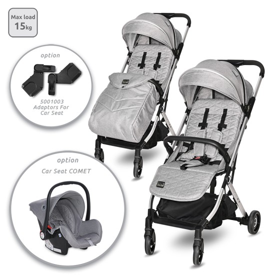 BABY STROLLER MYLA GREY BABY STROLLER MYLA GREY