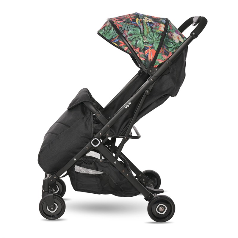 BABY STROLLER MYLA TROPICAL FLOWERS