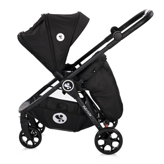 BABY STROLLER PATRIZIA BLACK BABY STROLLER PATRIZIA BLACK