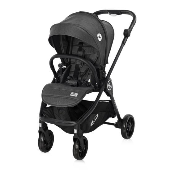BABY STROLLER PATRIZIA DARK GREY BABY STROLLER PATRIZIA DARK GREY