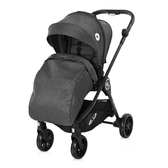 BABY STROLLER PATRIZIA DARK GREY BABY STROLLER PATRIZIA DARK GREY