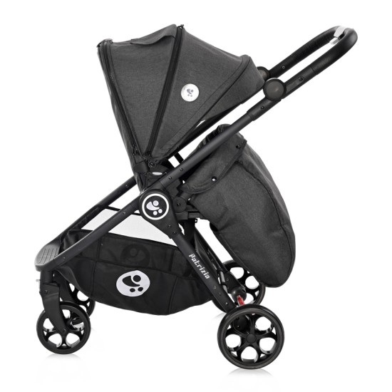 BABY STROLLER PATRIZIA DARK GREY BABY STROLLER PATRIZIA DARK GREY