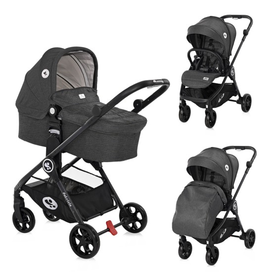 BABY STROLLER PATRIZIA DARK GREY BABY STROLLER PATRIZIA DARK GREY