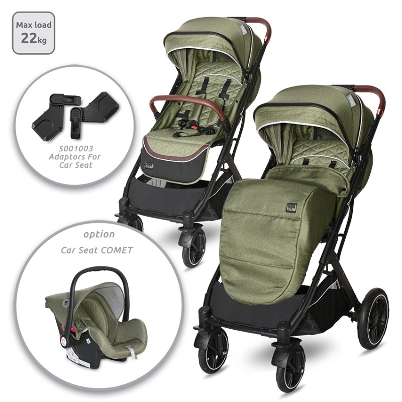 BABY STROLLER STORM LODEN GREEN