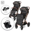BABY STROLLER STORM LUXE BLACK