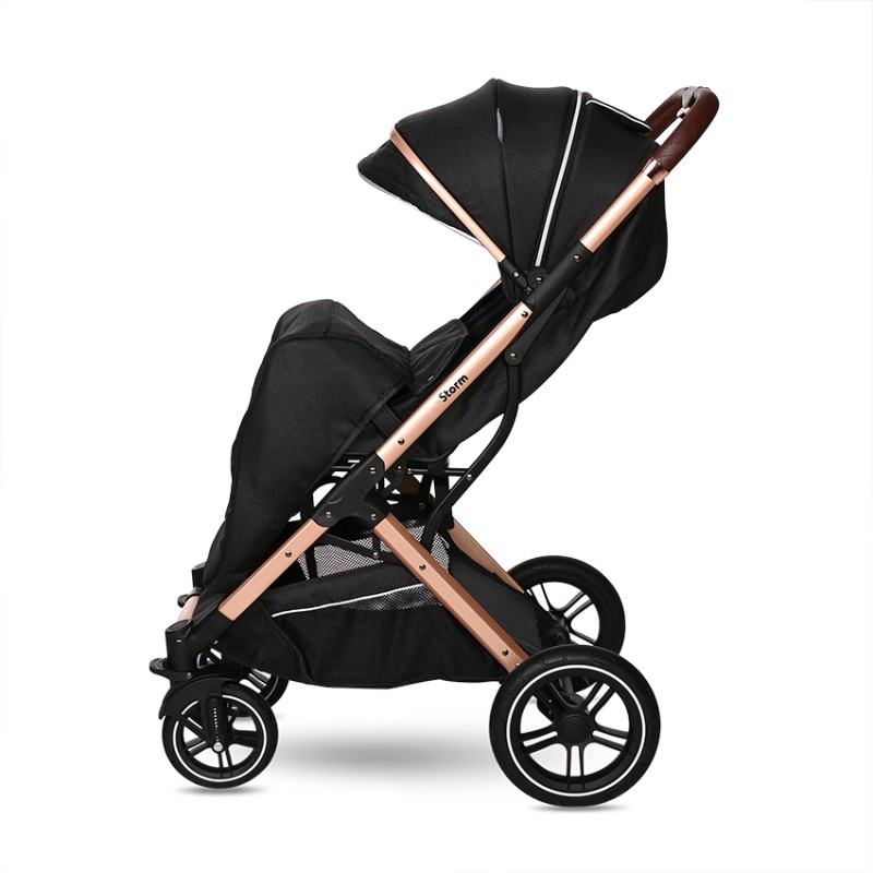 BABY STROLLER STORM LUXE BLACK