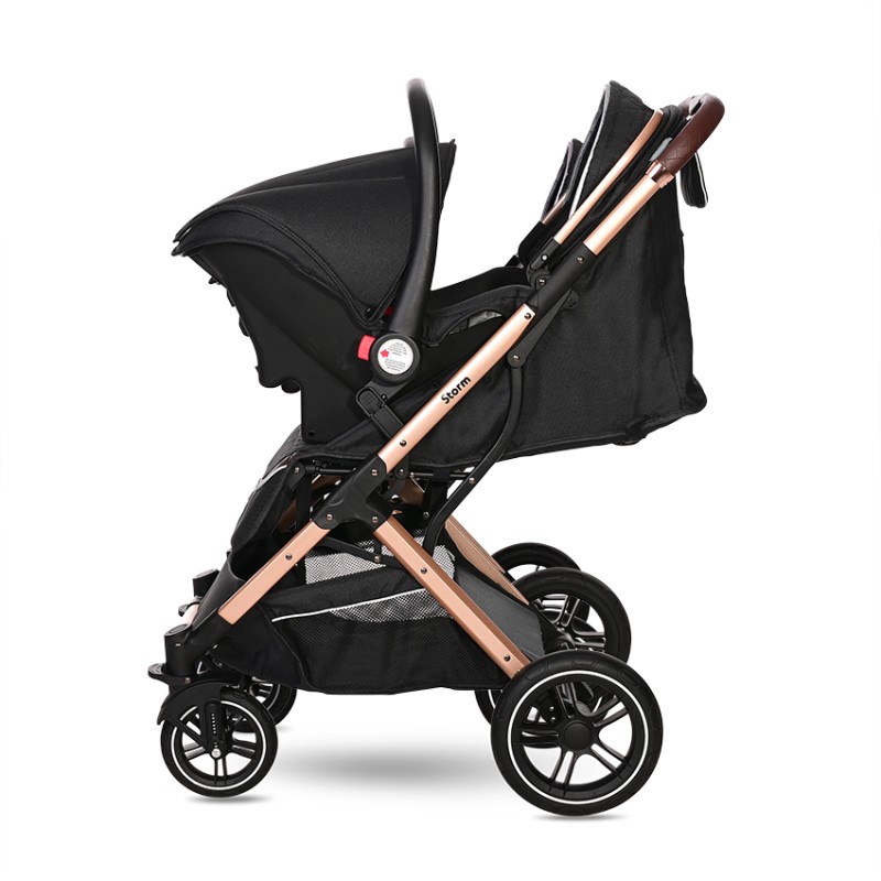 BABY STROLLER STORM LUXE BLACK