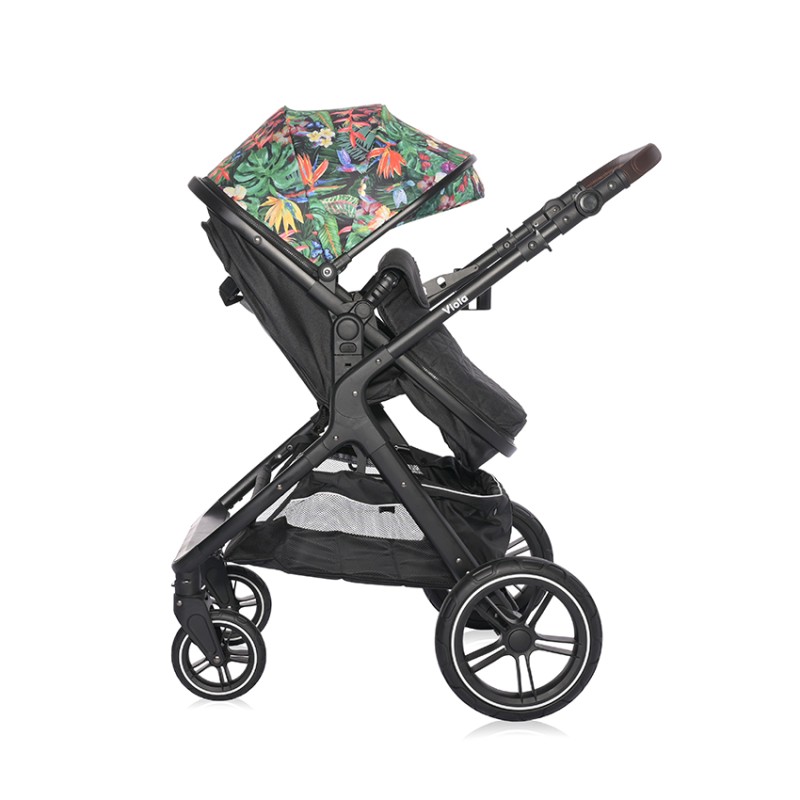 BABY STROLLER VIOLA TROPICAL FLOWERS