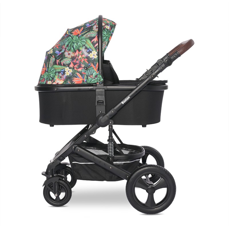 BABY STROLLER BOSTON TROPICAL FLOWERS