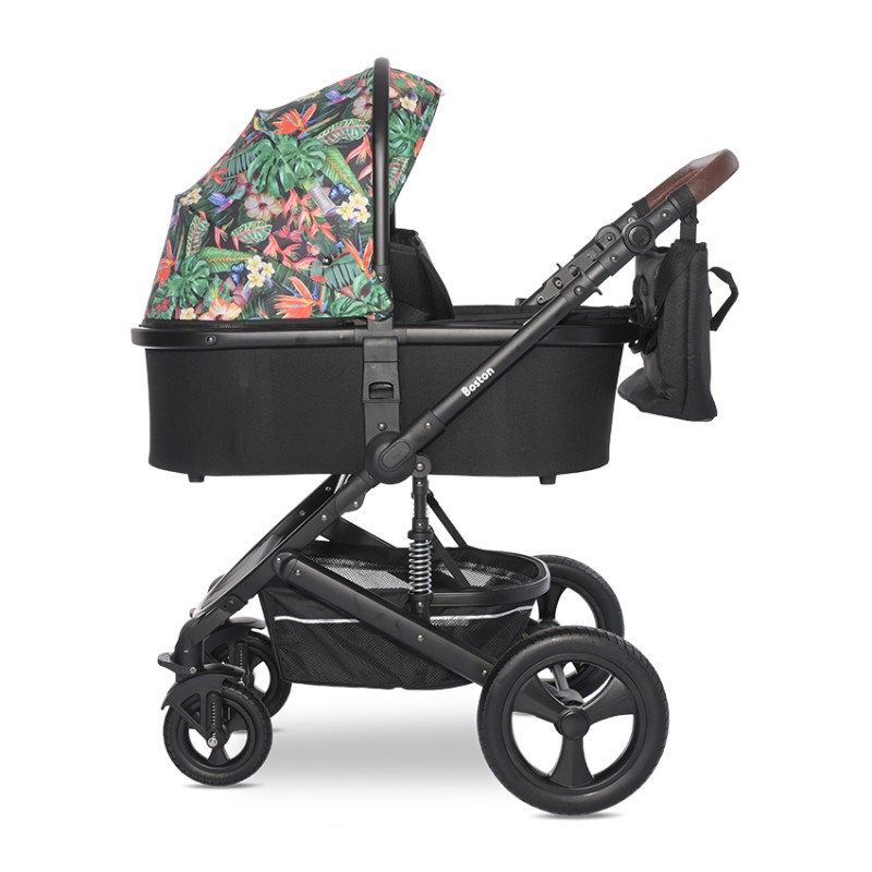 BABY STROLLER BOSTON TROPICAL FLOWERS