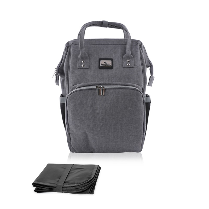 BACKPACK FOR STROLLER TINA GREY
