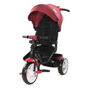 CHILDREN TRICYCLE JAGUAR RED & BLACK LUXE