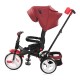 CHILDREN TRICYCLE JAGUAR RED & BLACK LUXE