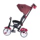 CHILDREN TRICYCLE MOOVO RED & BLACK LUXE CHILDREN TRICYCLE MOOVO RED & BLACK LUXE