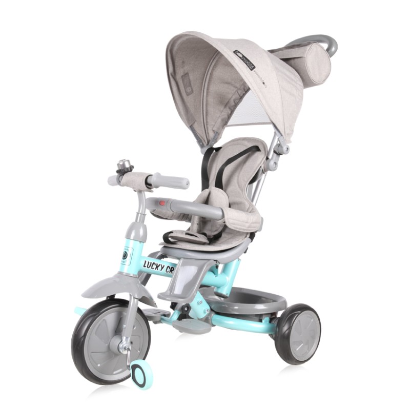 CHILDREN TRICYCLE LUCKY CREW GREY&GREEN