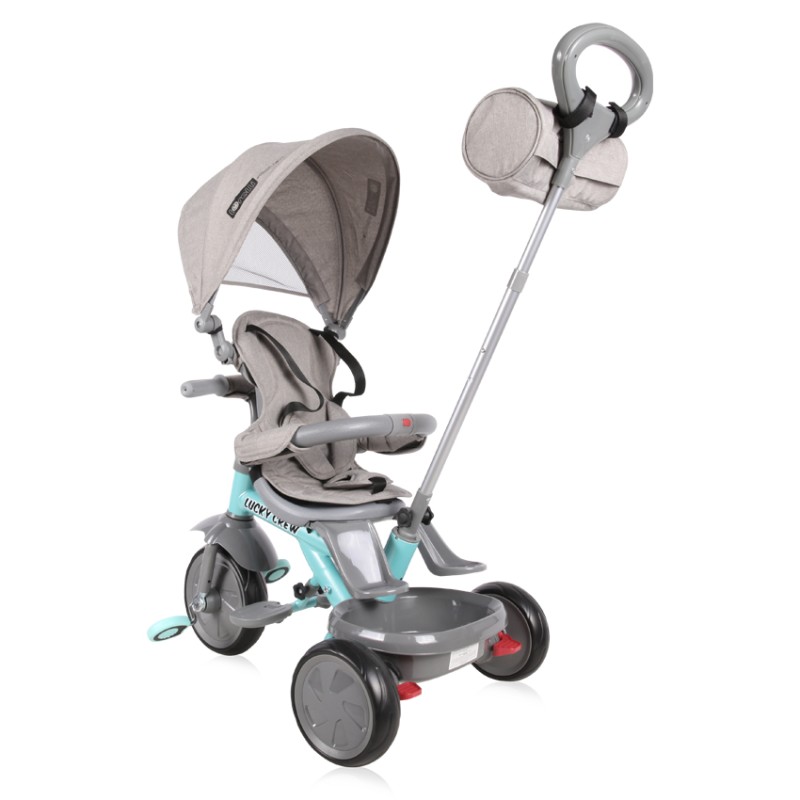 CHILDREN TRICYCLE LUCKY CREW GREY&GREEN