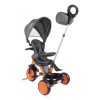 CHILDREN TRICYCLE LUCKY CREW BLACK&ORANGE