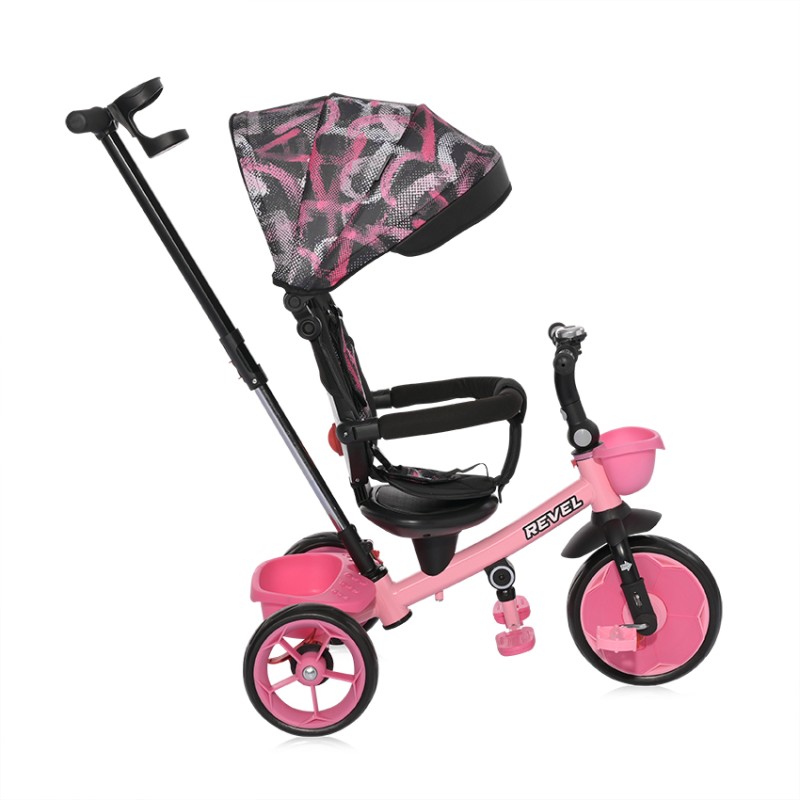 CHILDREN TRICYCLE REVEL PINK GRUNGE
