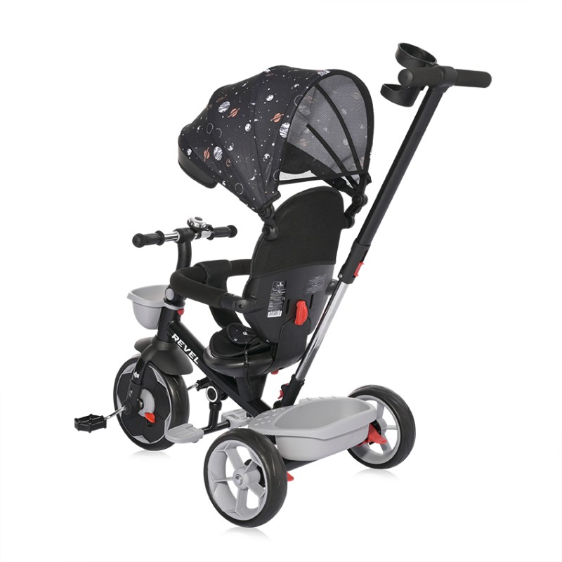 CHILDREN TRICYCLE REVEL BLACK COSMOS