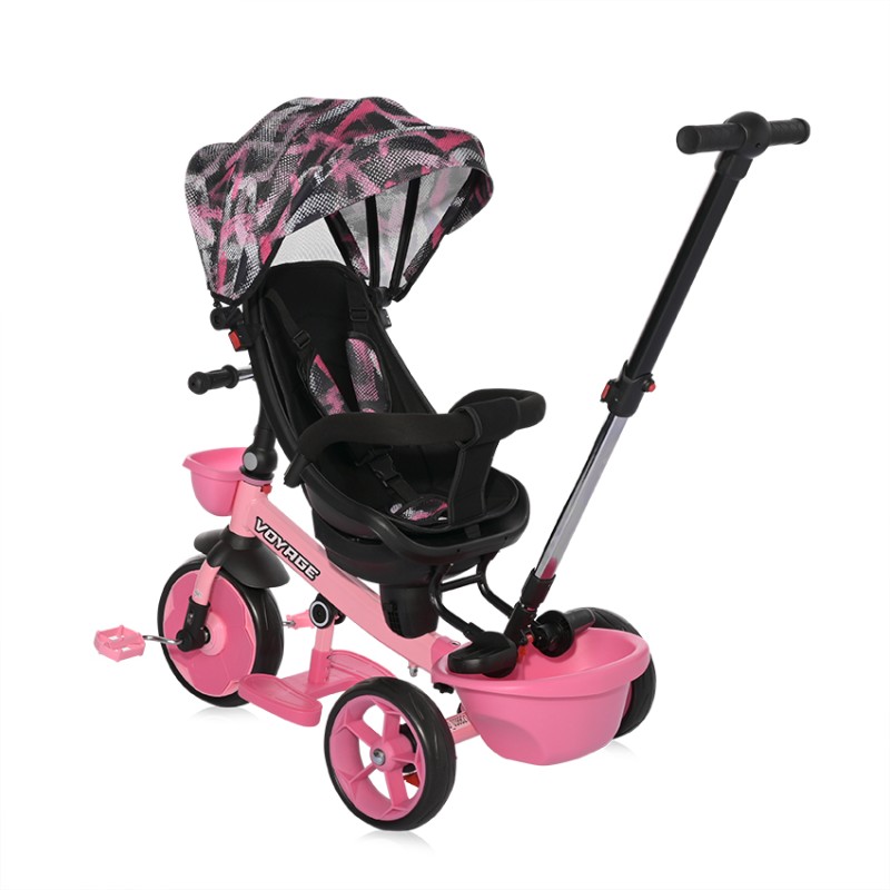 CHILDREN TRICYCLE VOYAGE PINK GRUNGE