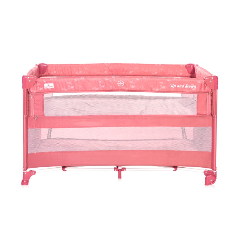 BABY COT UP AND DOWN ROSE VELVET UNICORN