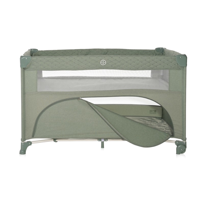 BABY COT UP AND DOWN ICEBERG GREEN TEDDY BEAR