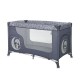 BABY COT MOONLIGHT 1 LAYER COOL GREY PANDAS BABY COT MOONLIGHT 1 LAYER COOL GREY PANDAS