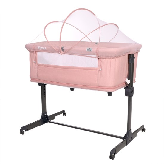 CRIB MILANO 2 in 1 PINK