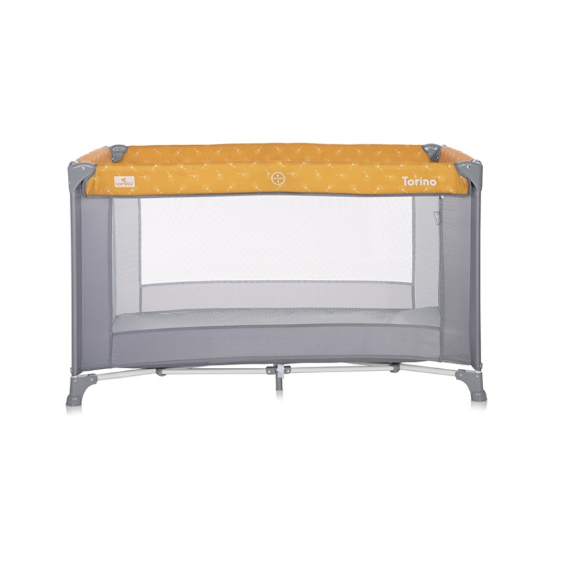 BABY COT TORINO 1 LAYER LEMON CURRY FLORAL