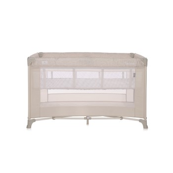 BABY COT TORINO 2 LAYERS FOG STRIPED ELEMENTS