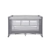 BABY COT TORINO 2 LAYERS GREY STRIPED ELEMENTS