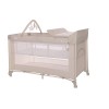 BABY COT TORINO 2 LAYERS PLUS FOG STRIPED ELEMENTS