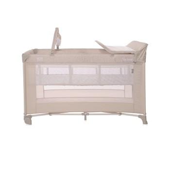 BABY COT TORINO 2 LAYERS PLUS FOG STRIPED ELEMENTS