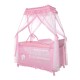 BABY COT MAGIC SLEEP MELLOW ROSE BALLERINA BEAR