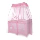 BABY COT MAGIC SLEEP MELLOW ROSE BALLERINA BEAR