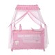 BABY COT MAGIC SLEEP MELLOW ROSE BALLERINA BEAR