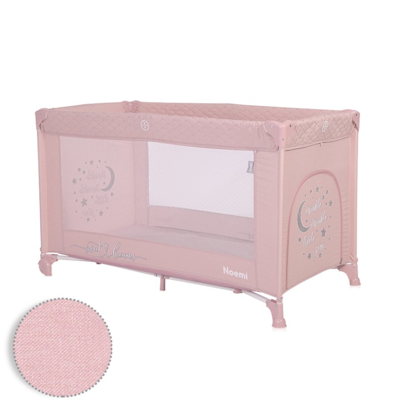 BABY COT NOEMI 1 LAYER MELLOW ROSE STAR